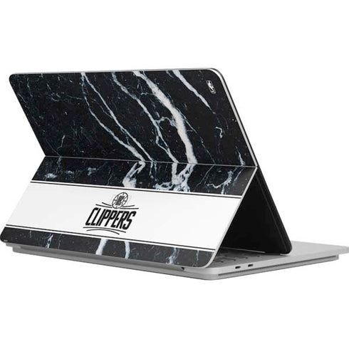 NBA LA Clippers Marble Surface Laptop Studio Skin